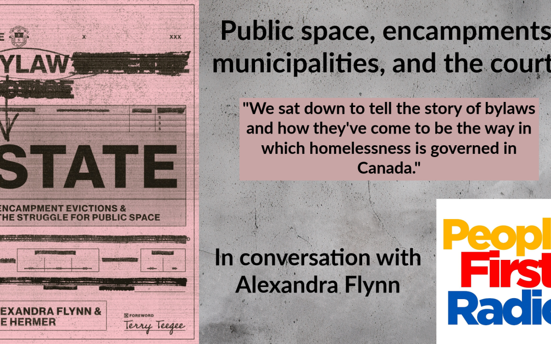 The Bylaw State explores public space, encampments, municipalities, and the courts